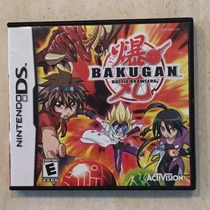 Bakugan Battle Brawlers Nintendo DS Game Complete Authentic CIB